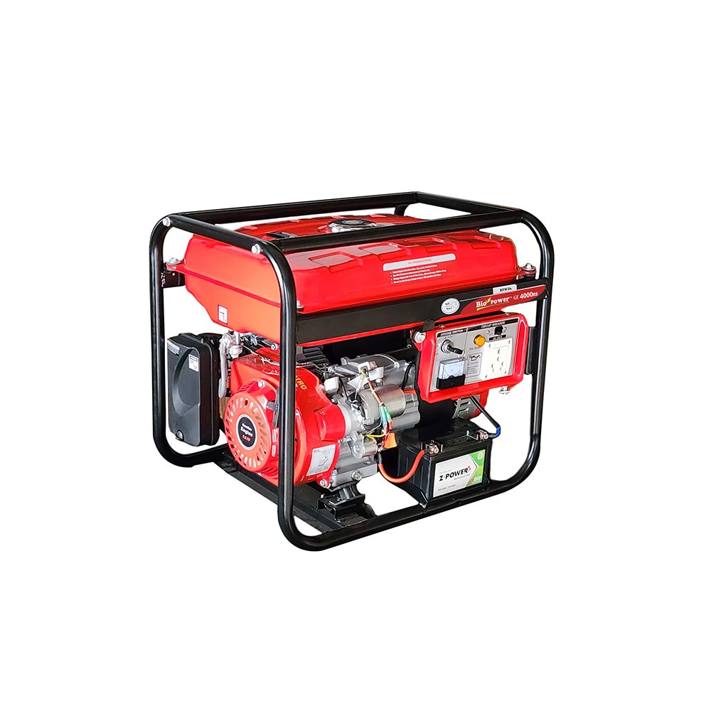3.5 KVA smart Portable Generator, Petrol Run, WITH Recoil & Self Start Model GE-4000RS,